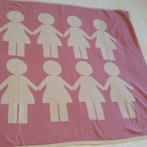 Cashmere/silk baby blanket - Picture 2 of 4